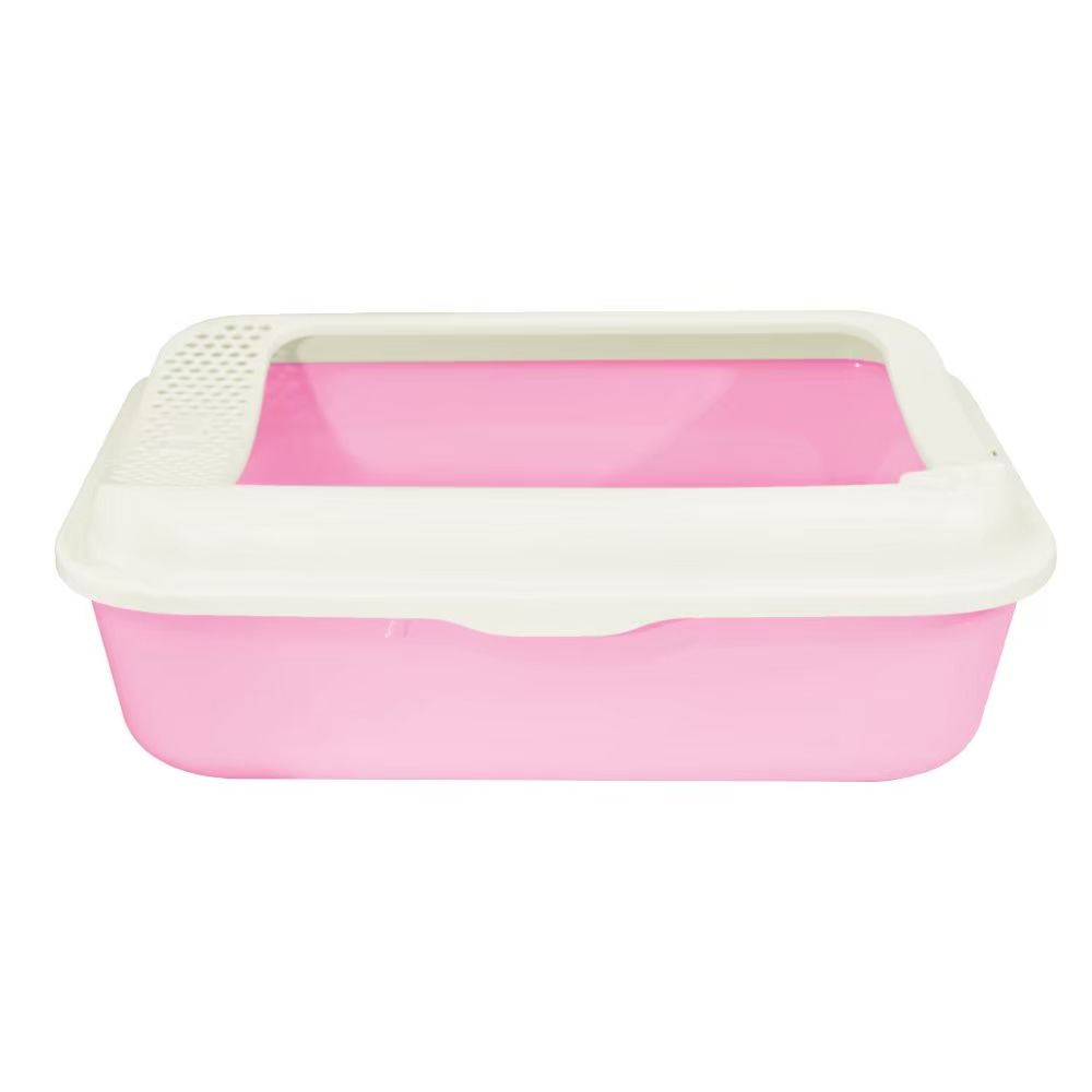 KANIMAL CAT TOILET PINK 48.5X47.5X16 CM SIZE M