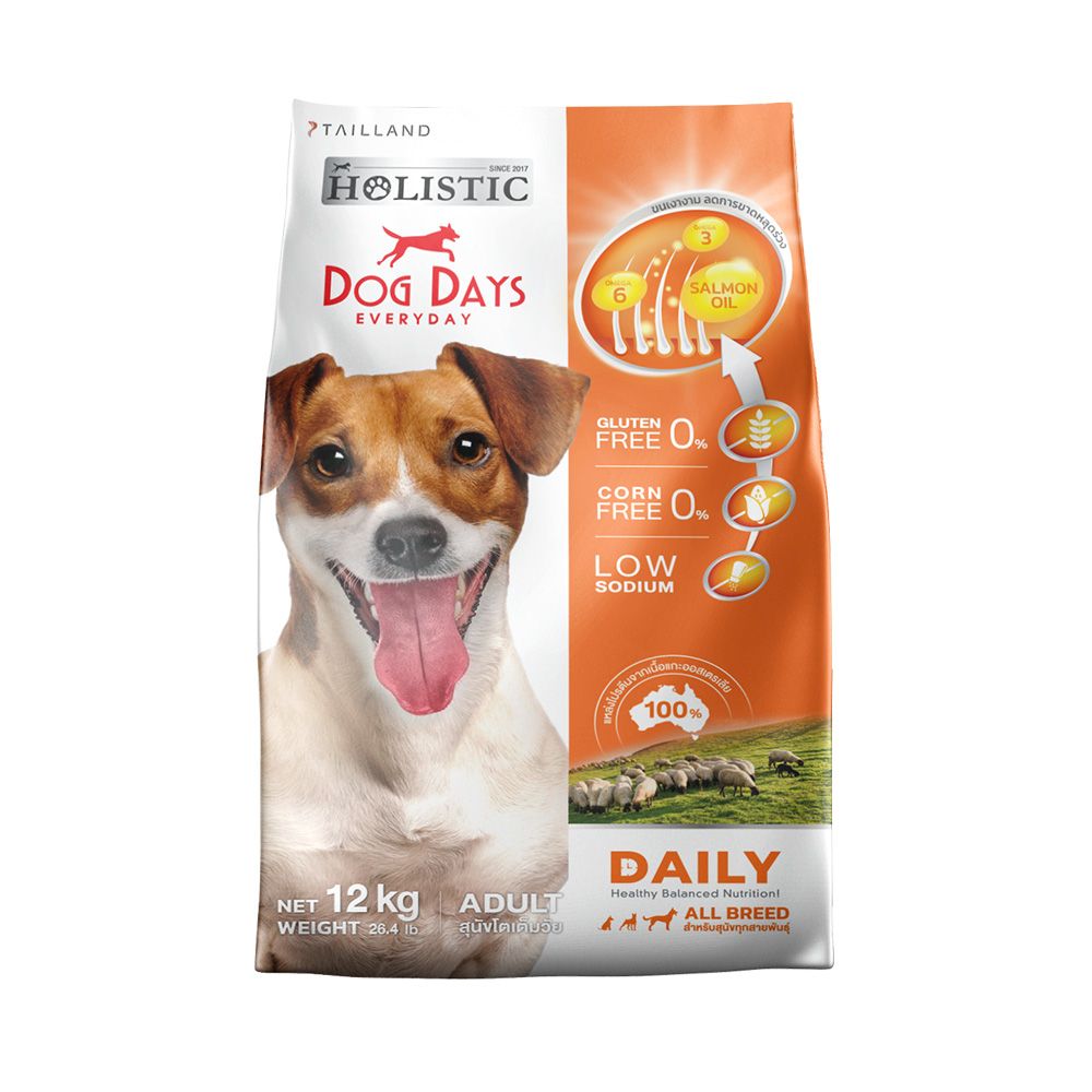 DOG DAYS ADULT DOG LAMB+RICE 12 KG