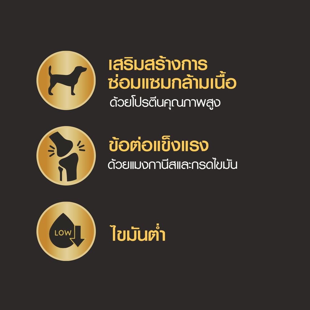 เพดดิกรีโปรสุนัขโตพันธุ์กลางและใหญ่1.5กก