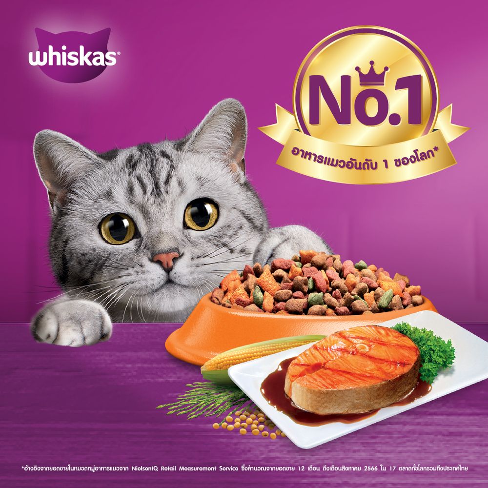 วิสกัสพ็อกเกตเม็ดสเต๊กปลาแซลมอน1.2กก.