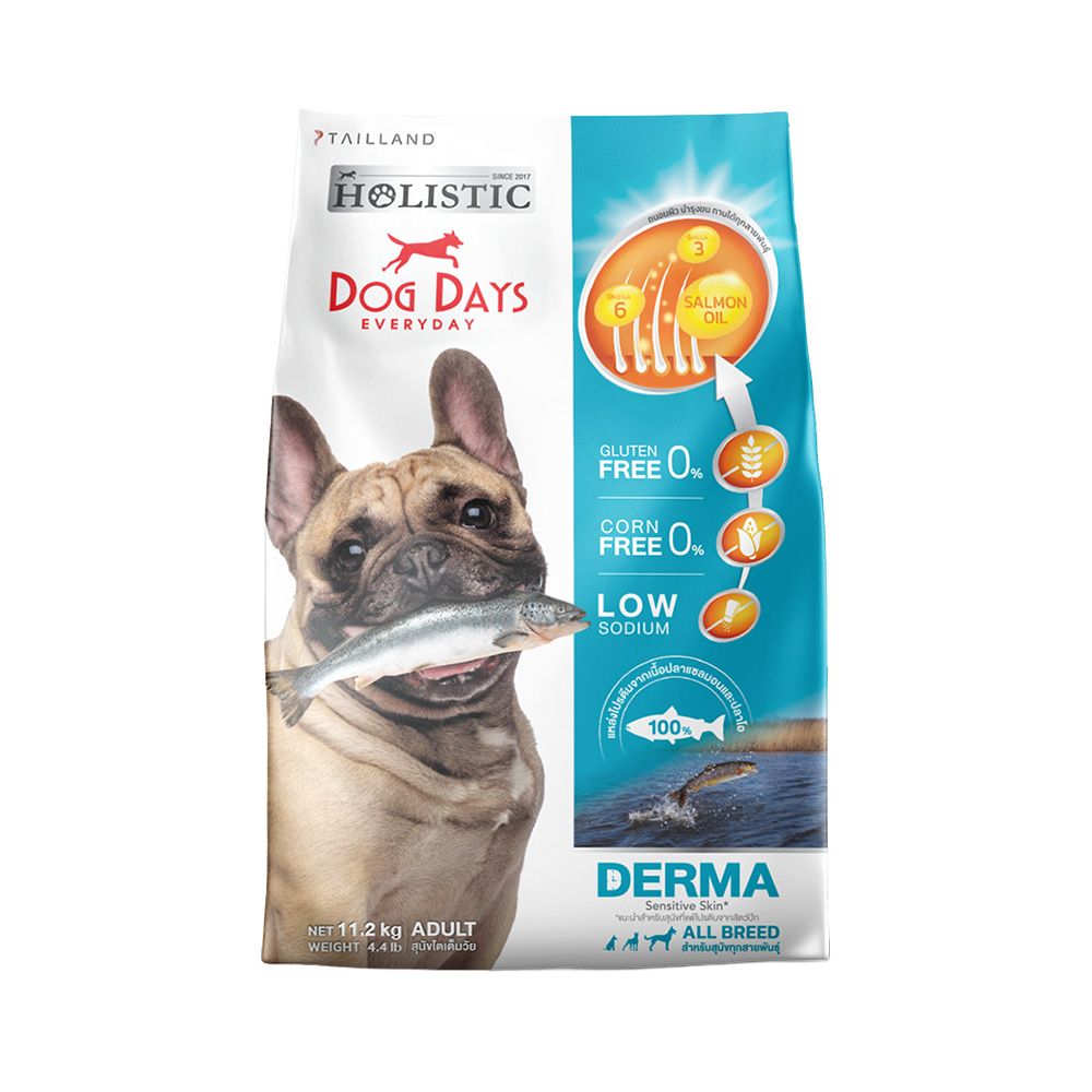 DOG DAYS DERMA SALMON+BONITO 11.2 KG