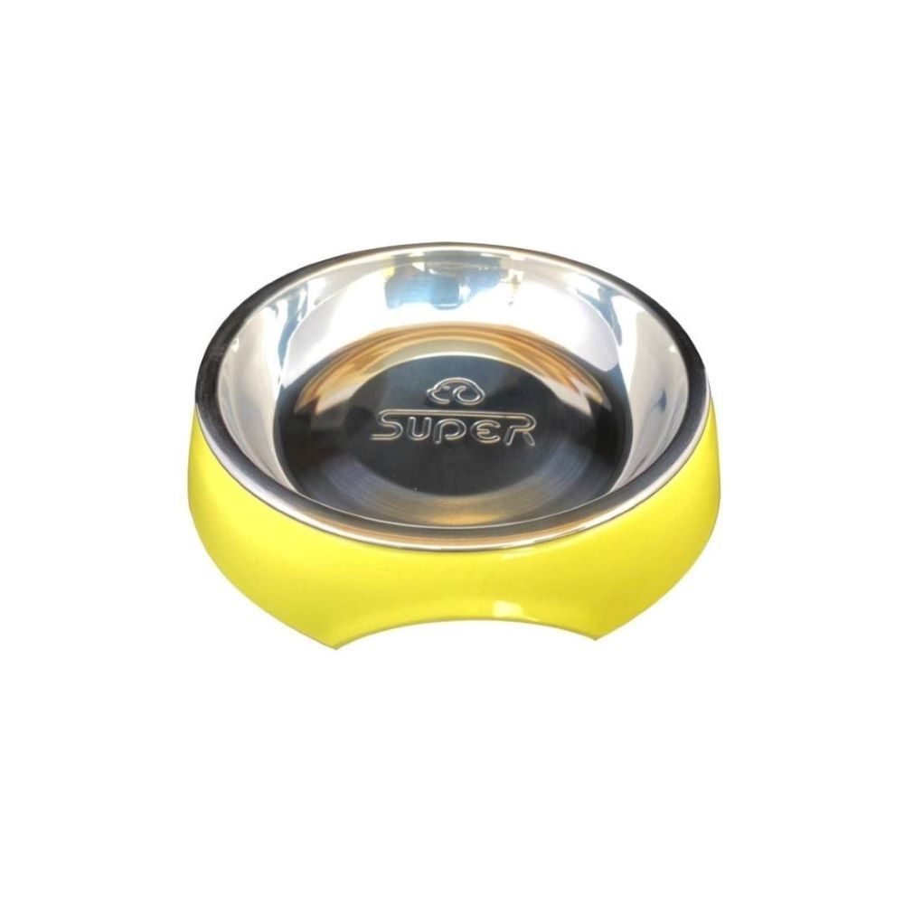 สุกินะเพ็ทโตะชุดชามแมวแสตนเลททรงกลม S