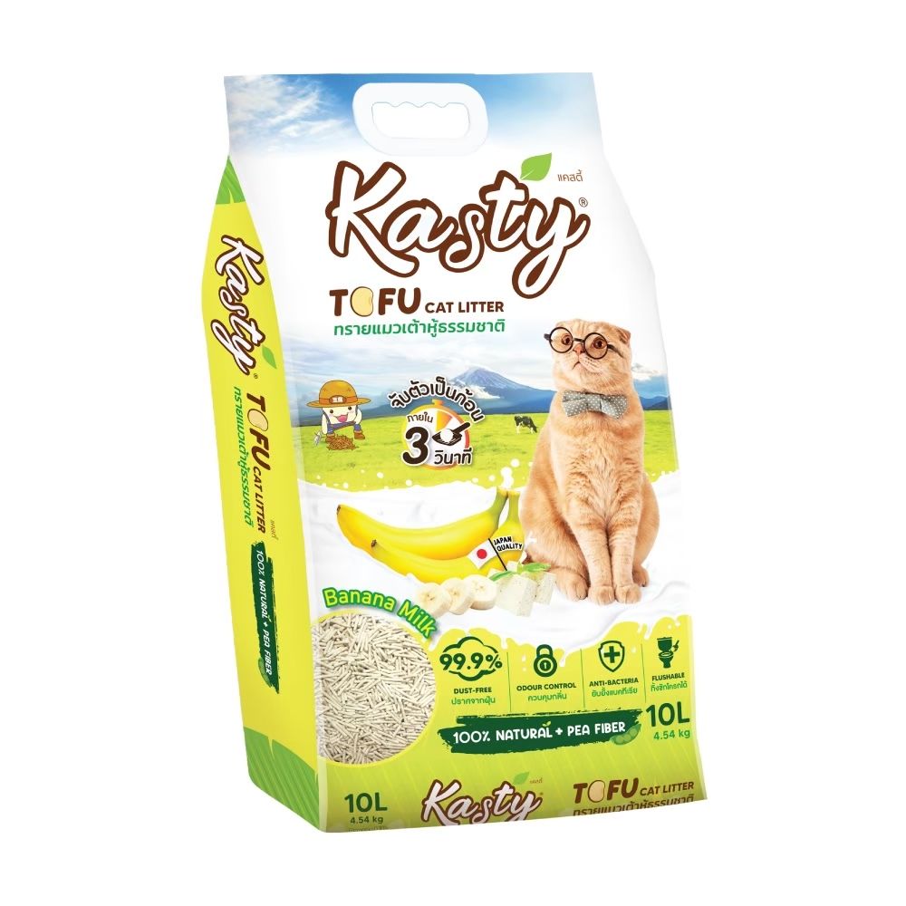 KASTY BANANA MILK TOFU LITTER 10 L