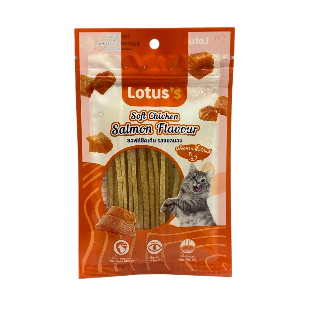 LOTUSS SOFT CHICKEN SALMON 30 G.