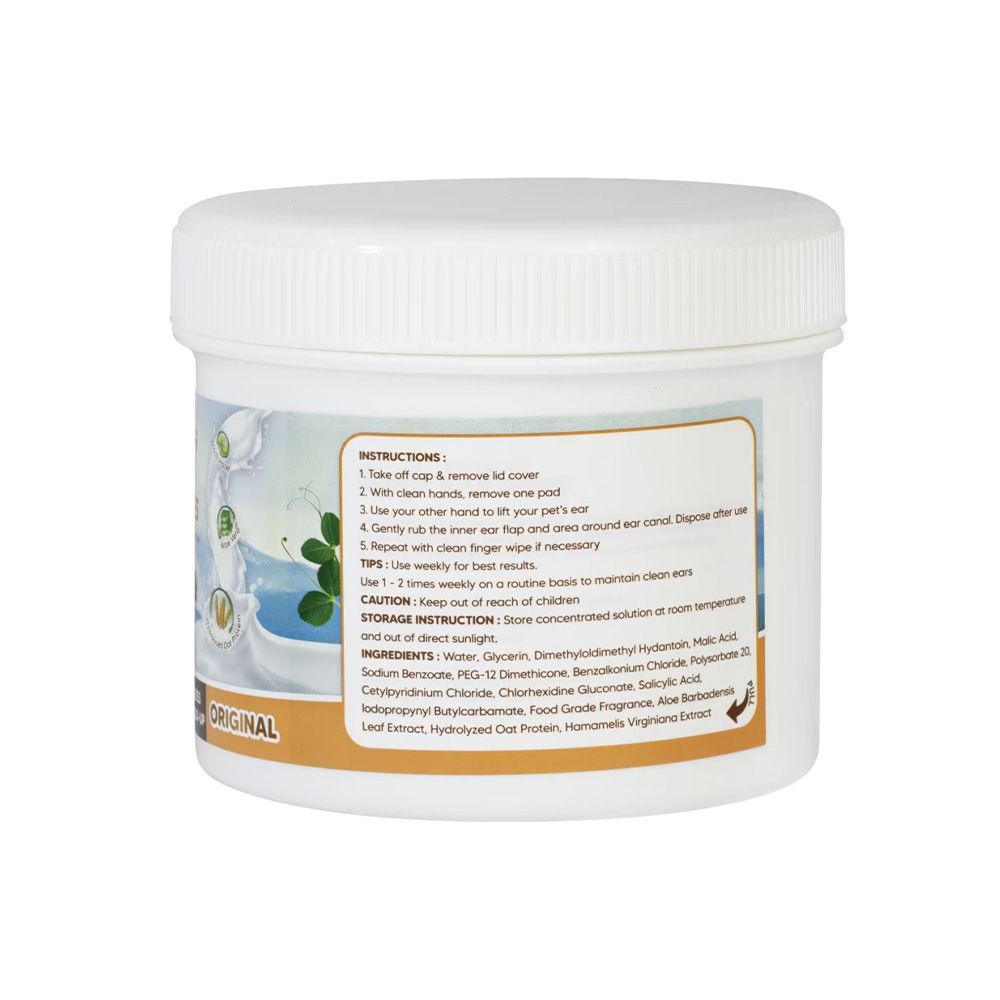 KASTY PET EAR WIPES 100 PCS.