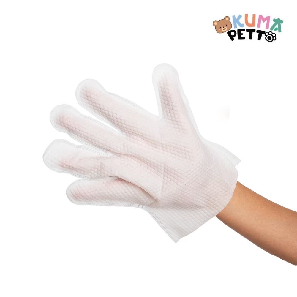 KUMA PETTO GLOVE SHAPED PET WIPES 12 PCS.