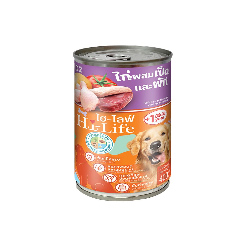 HI-LIFE CHICKEN DUCK VEGETABLES 400 G