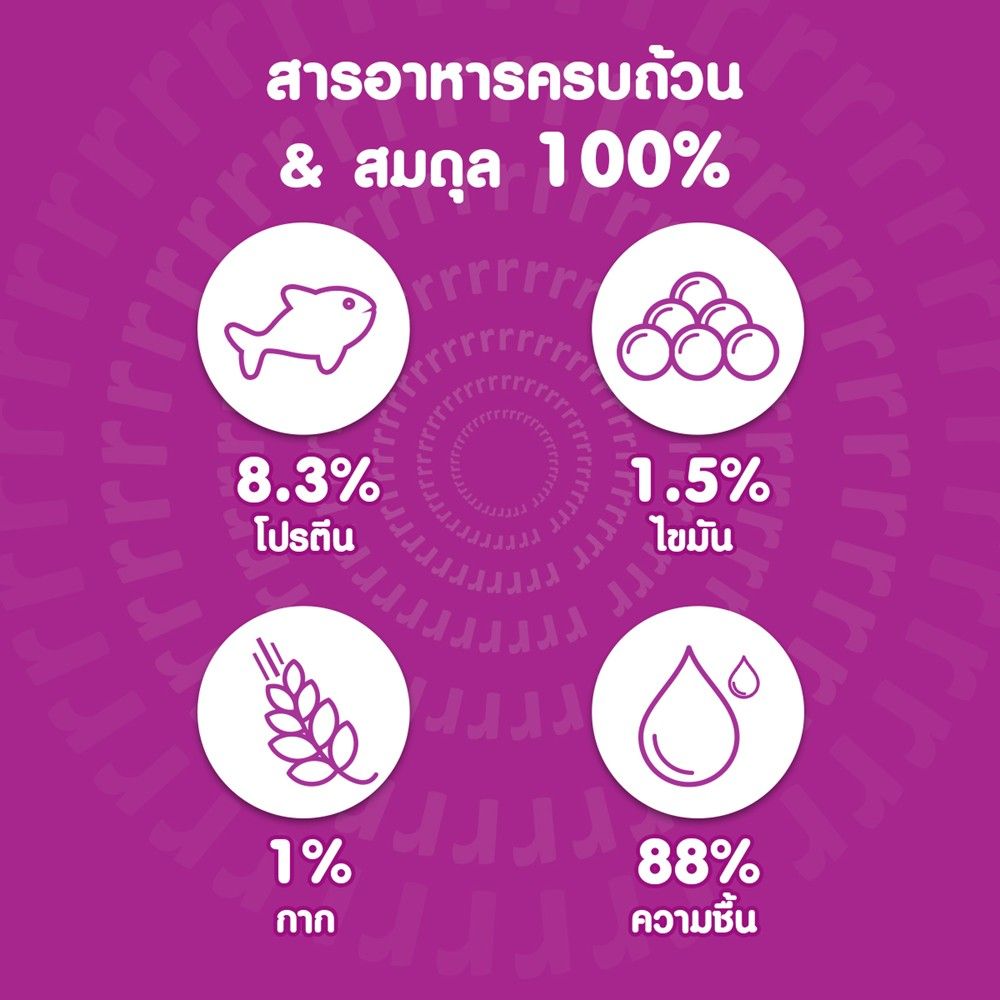 วิสกัส อาหารแมว ชนิดเปียก สูตรแมวโต รสทูน่าและแซลมอน 70 กรัม