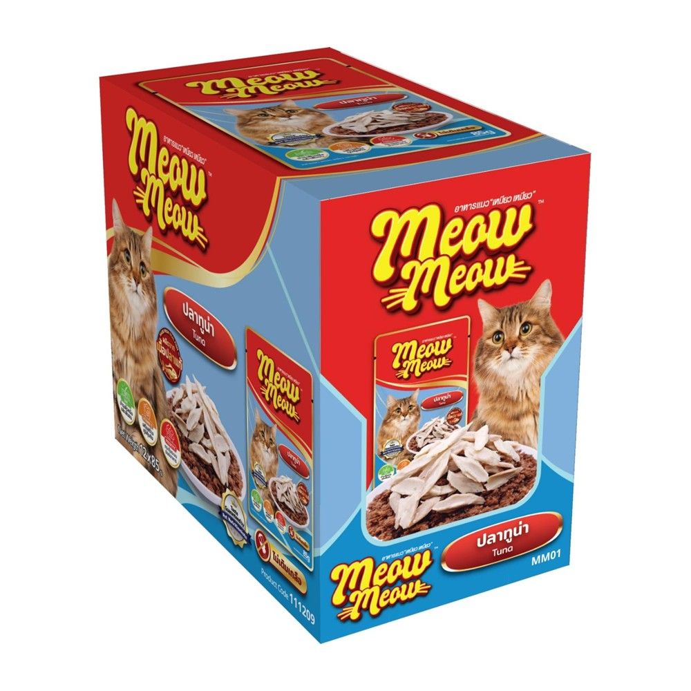 MEOW MEOW TUNA 85 G PACK 12