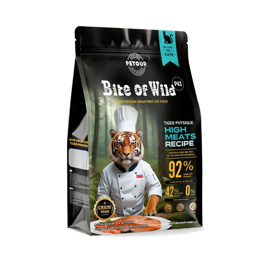 BITE OF WILD HIGH PROTEIN CAT FOOD 1 KG