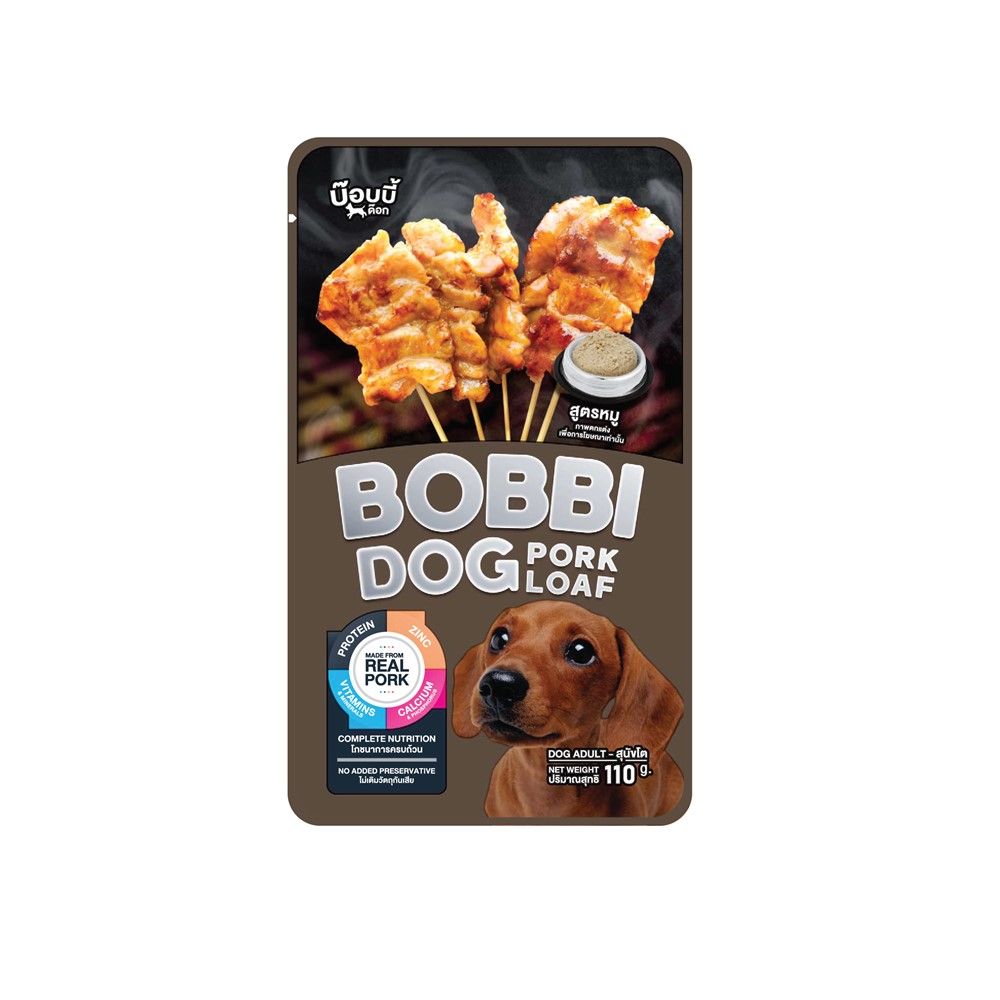 BOBBI DOG PORK LOAF 110 G