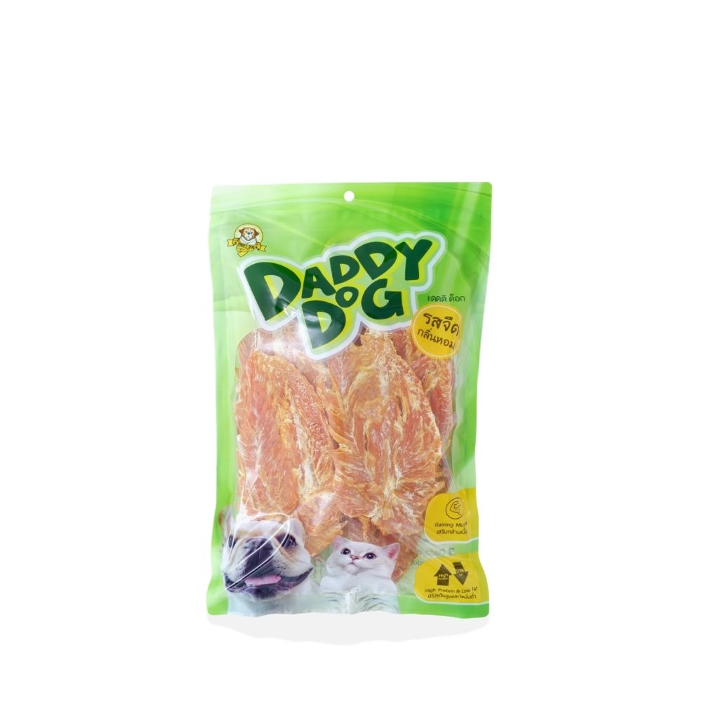 DADDY DOG DOG SNACK CRUNCHY CHICKEN FILLET 250 G