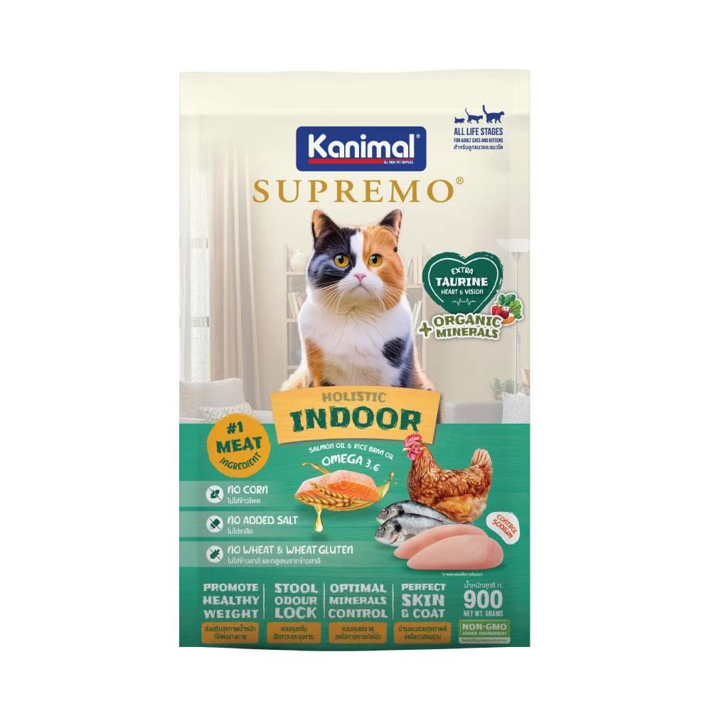 KANIMAL SUPREMO CAT FOOD INDOOR 900 G