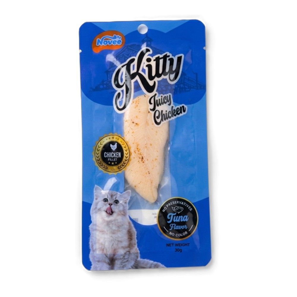NOVEE KITTY JUICY CHICKEN TUNA 30 G