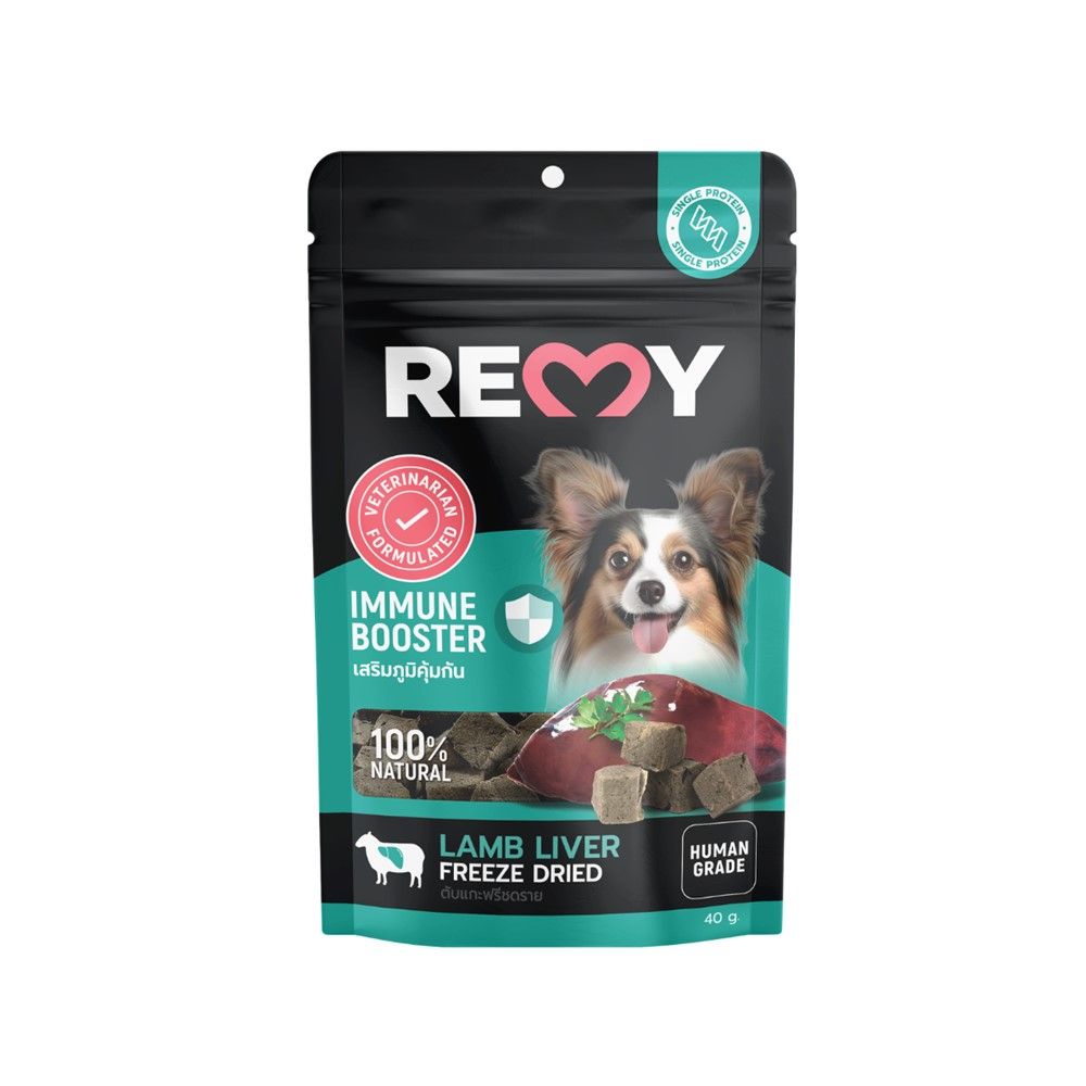 REMY FREEZE DRIED LAMB LIVER FOR DOG 40 G