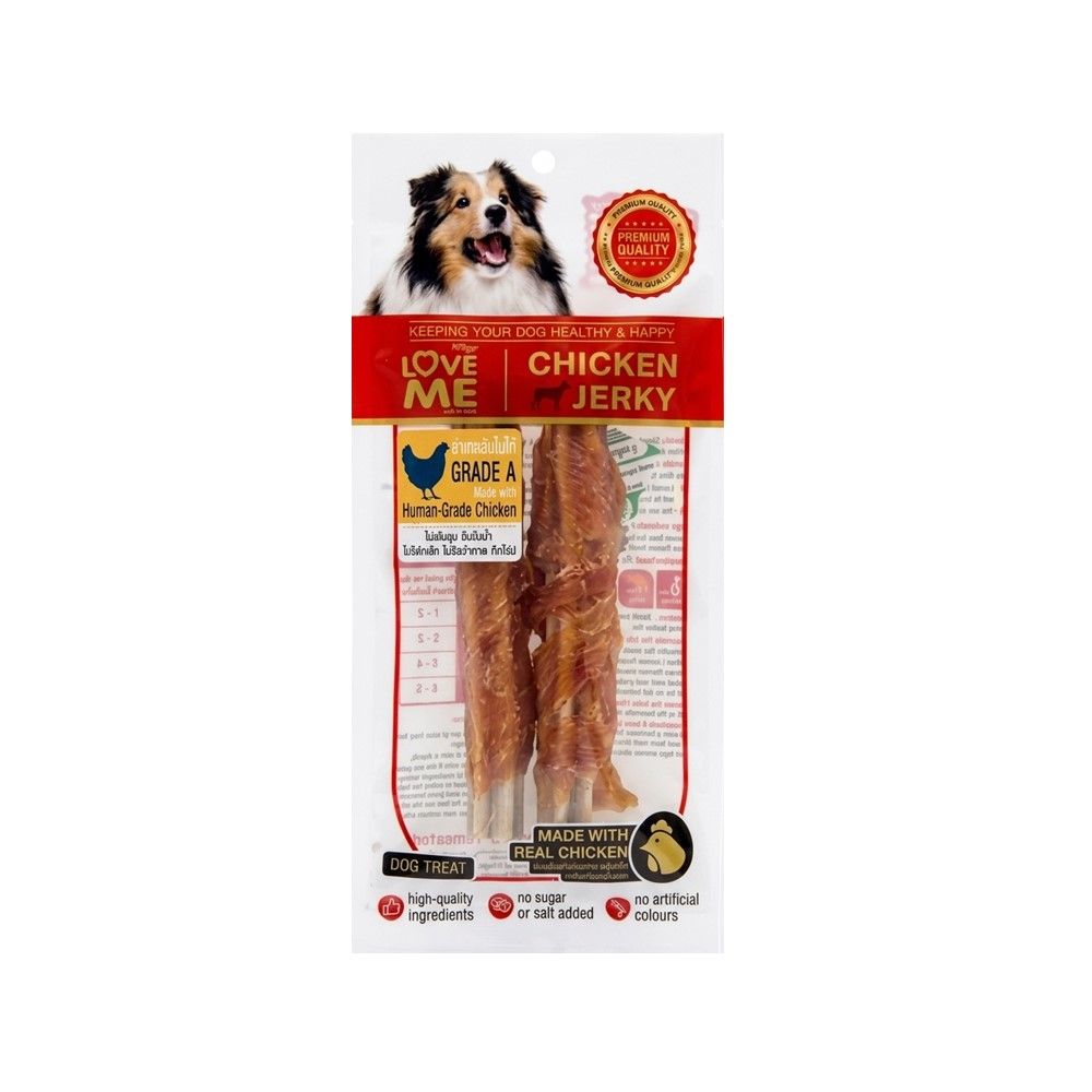 LOVE ME STAR SHAPE BBQ CHICKEN WRAP 50 G