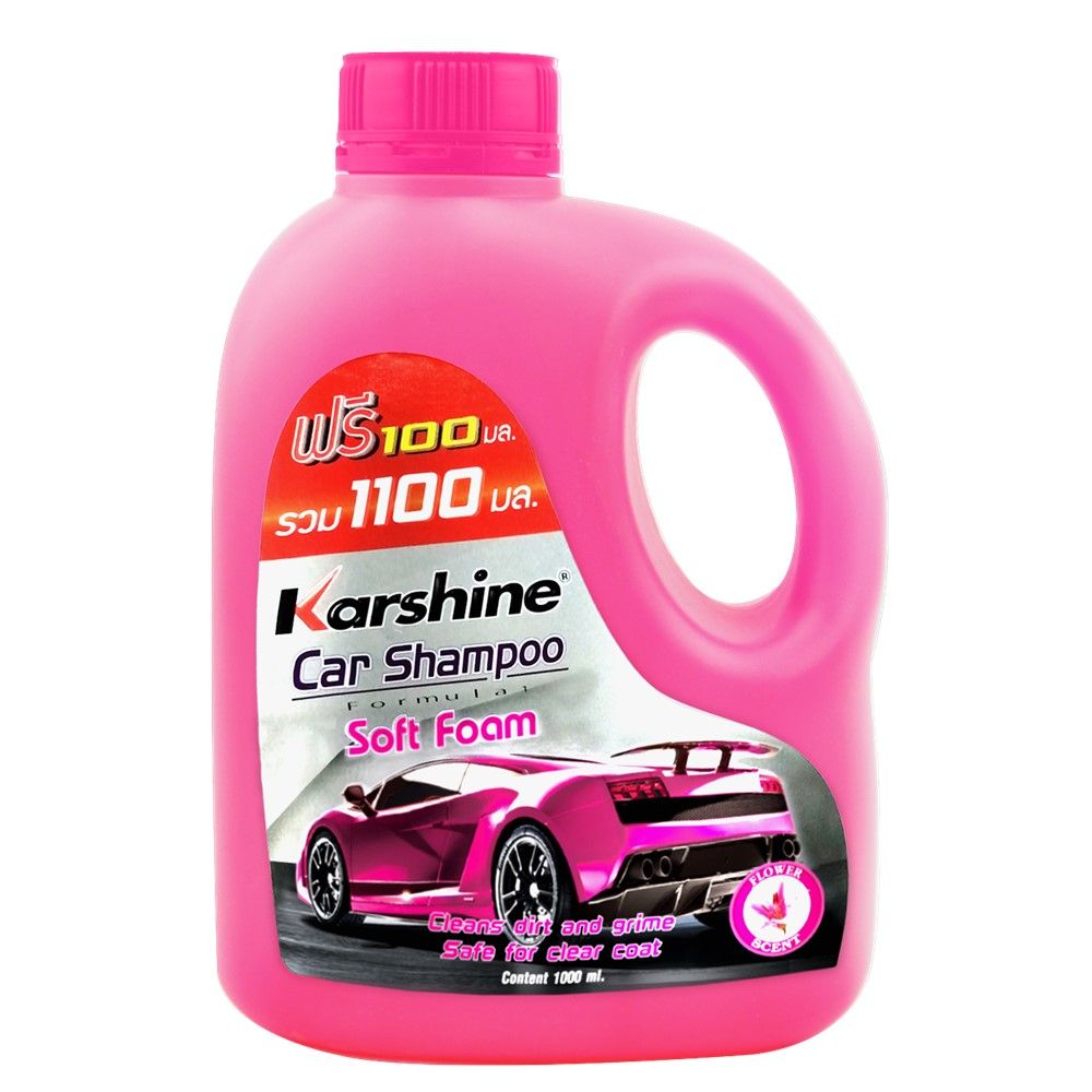 KARSHINE CAR SHAMPOO 1000 ML FLOWER SCENT