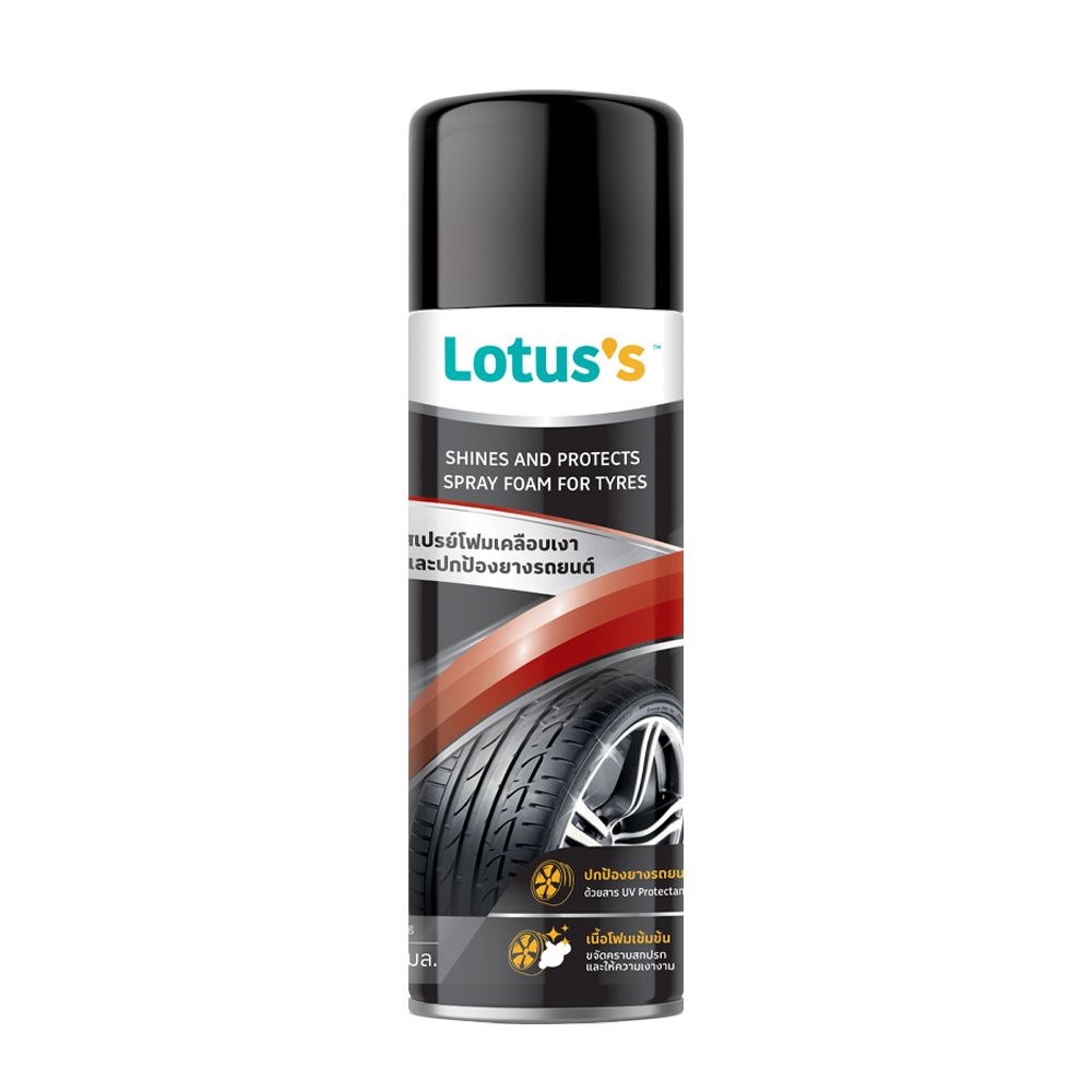 LOTUSS TYRES SPRAY FORM 400 ML.