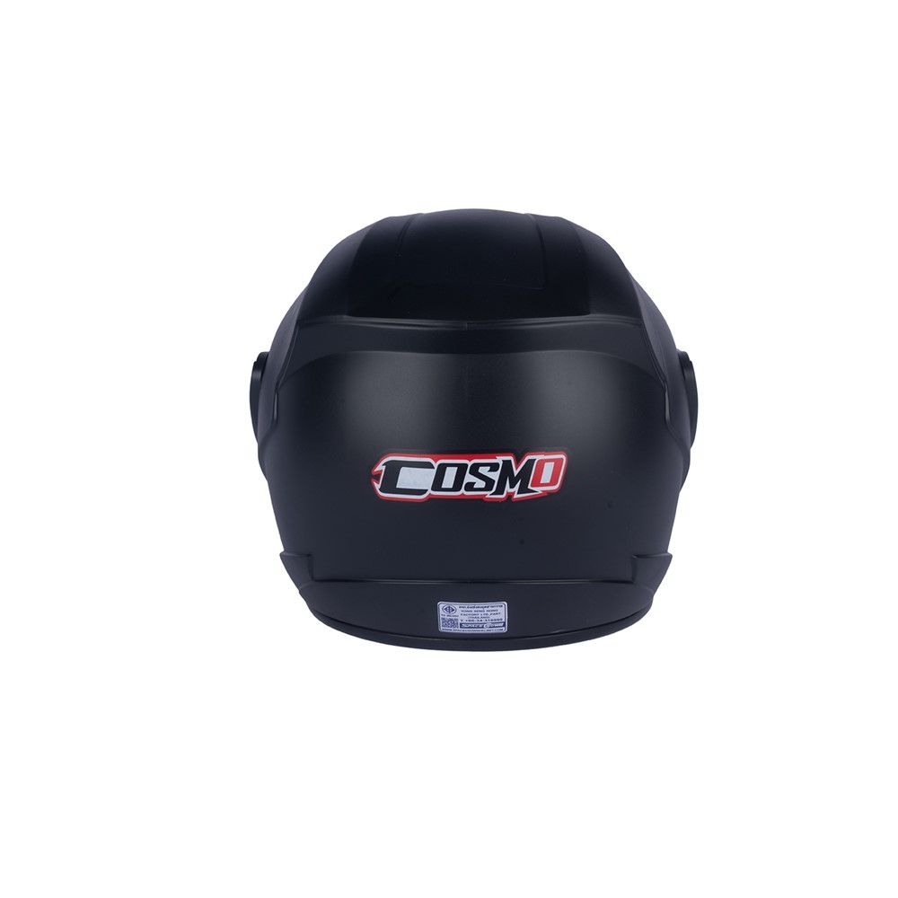 SPACECROWN หมวกกันน็อคเต็มใบCOSMOดำด้าน