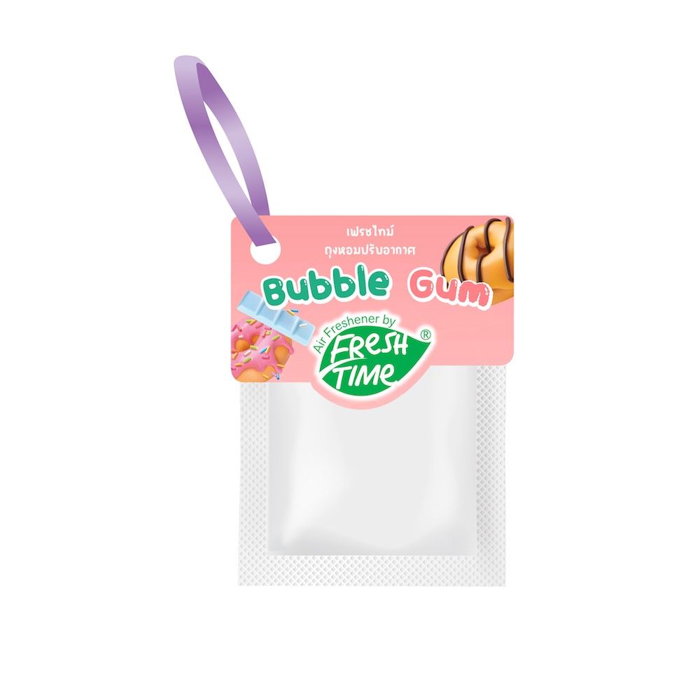 FRESH TIME ถุงหอมปรับอากาศบับเบิ้ลกัม 9ก
