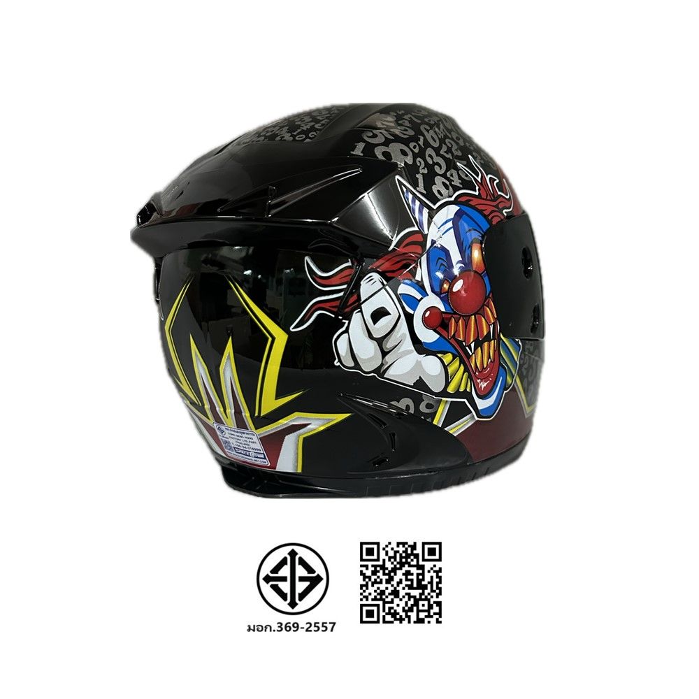 SPACECROWN หมวกกันน็อค ปิดคาง FT ไซส์ L