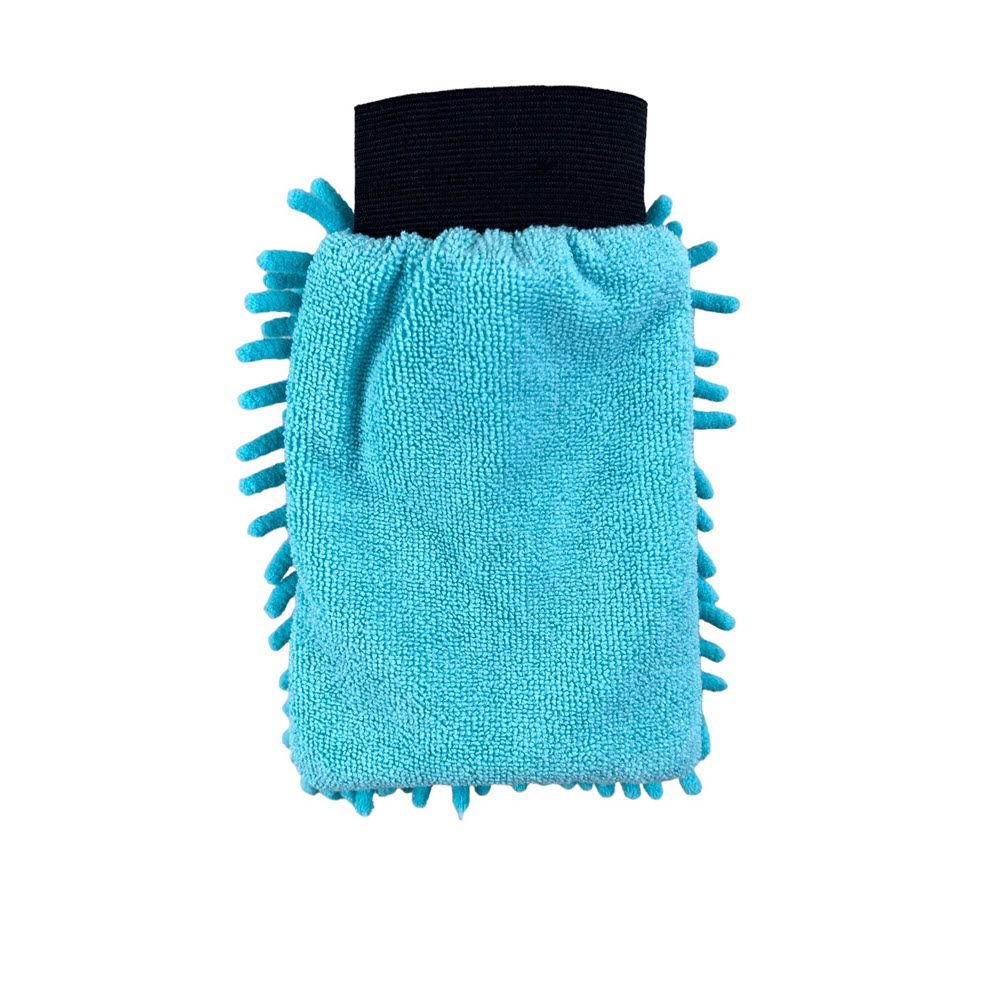 ถุงมือล้างรถไมโครไฟเบอร์ 2IN1 22X13 ซม.