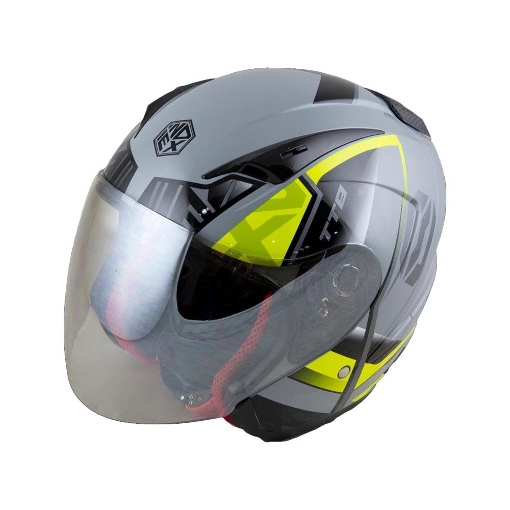 INDEX หมวก TITAN8 BT สีเทา SIZE XL