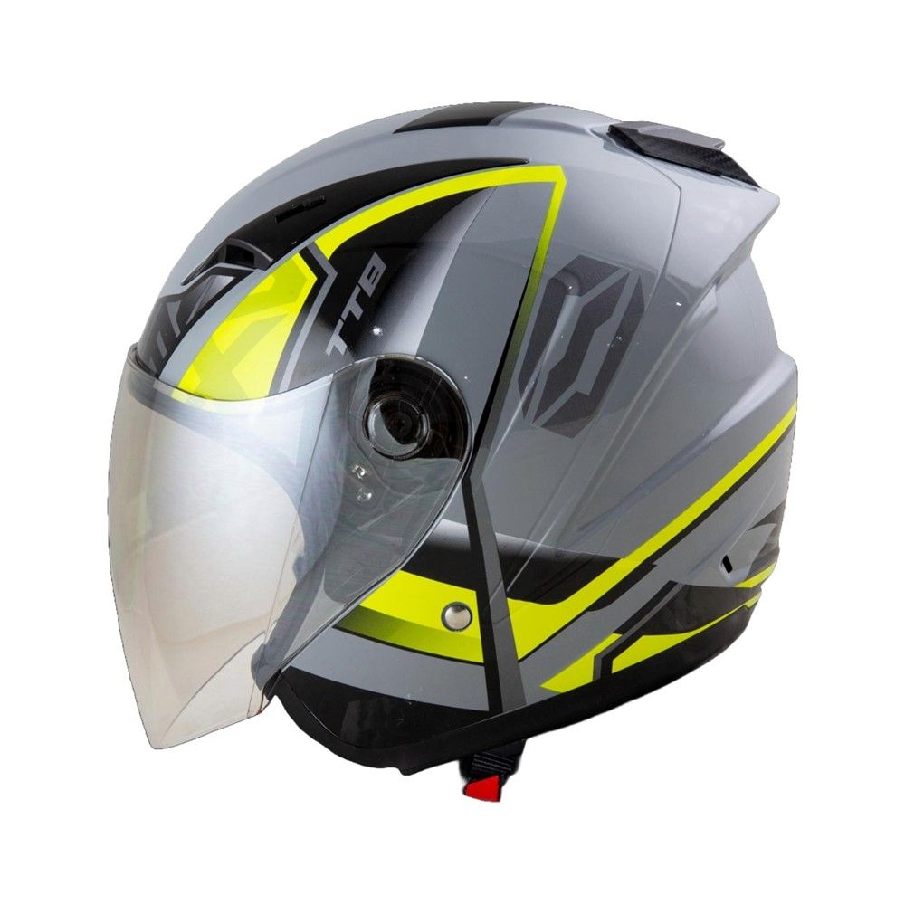 INDEX หมวก TITAN8 BT สีเทา SIZE XL