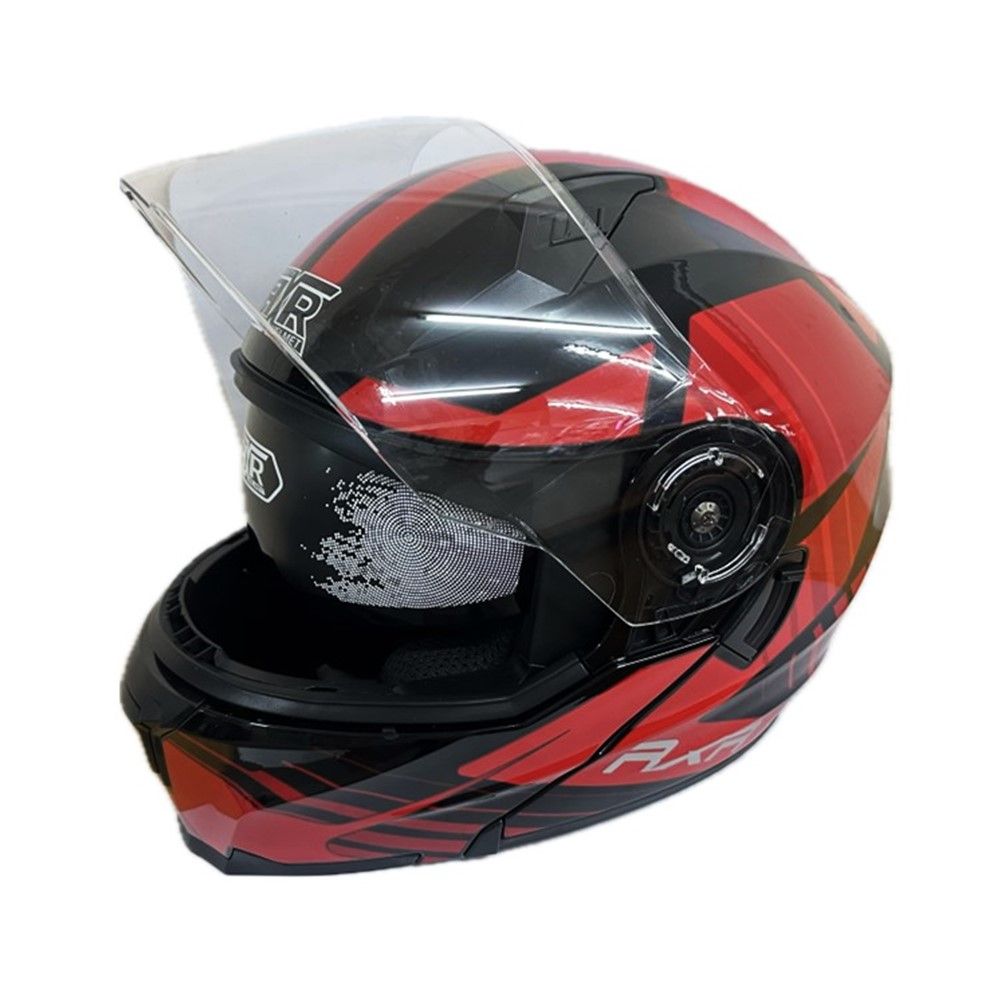 RKN หมวกกันน็อค ยกคาง แว่น2ชั้น XL