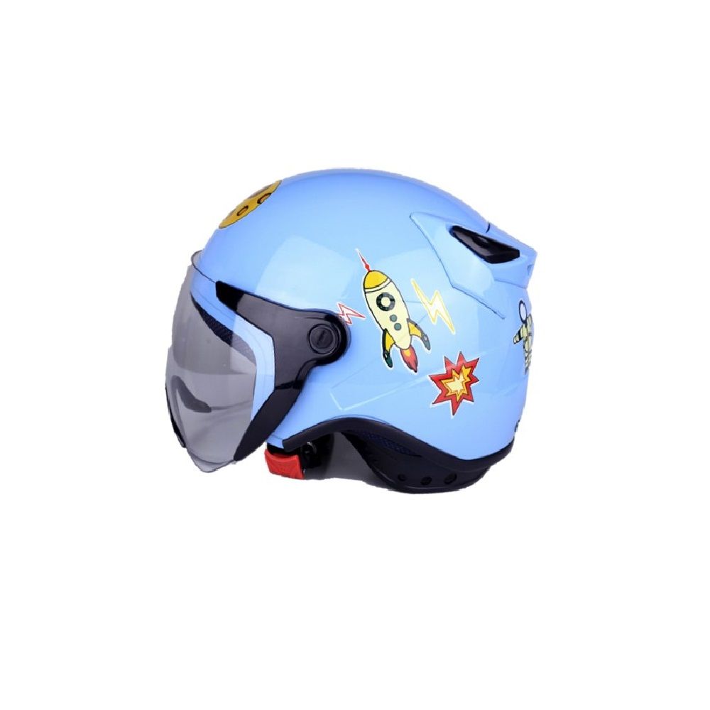 RKN หมวกกันน็อคเด็ก สีฟ้า