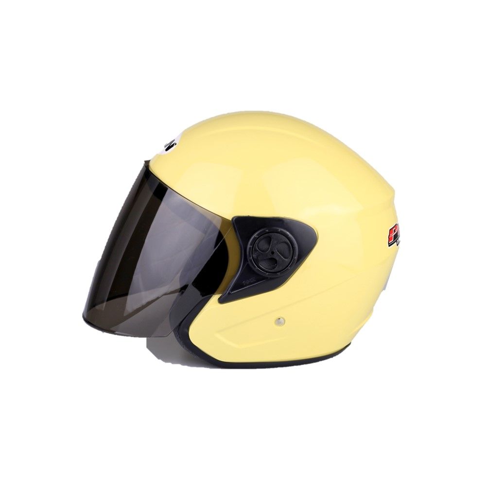 RKN หมวกกันน็อคเต็มใบเปิดคาง สีเหลือง รุ่น PT SIZE L