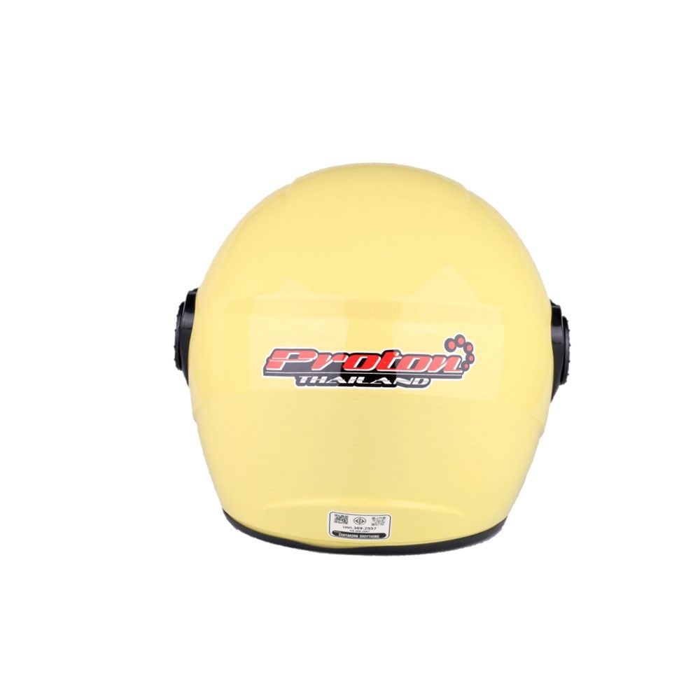 RKN หมวกกันน็อคเต็มใบเปิดคาง สีเหลือง รุ่น PT SIZE L