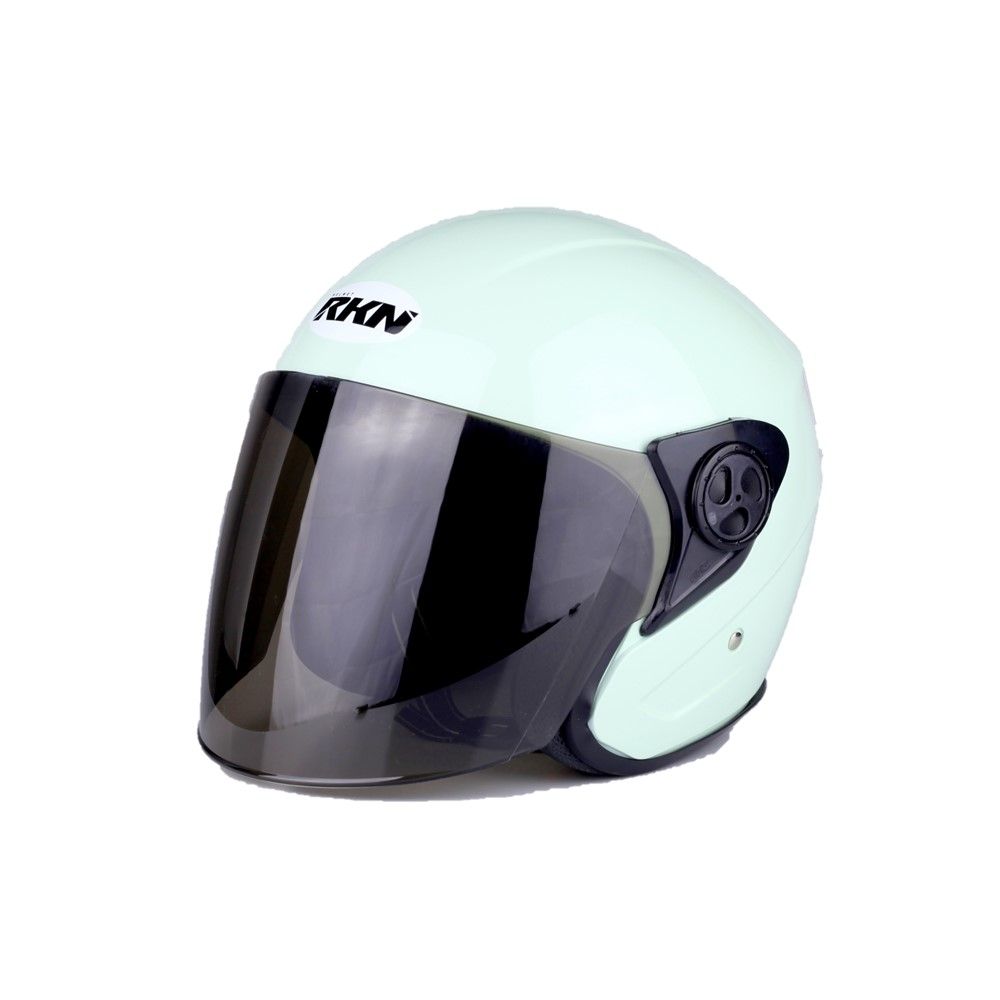 RKN หมวกกันน็อคเต็มใบเปิดคาง สีเขียว รุ่น PT SIZE L