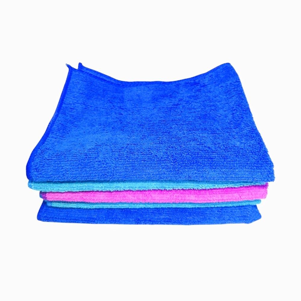 CLAASE ผ้าเช็ดรถไมโครไฟเบอร์ 30 X 40 ซม. แพ็ค5 (คละแบบ)