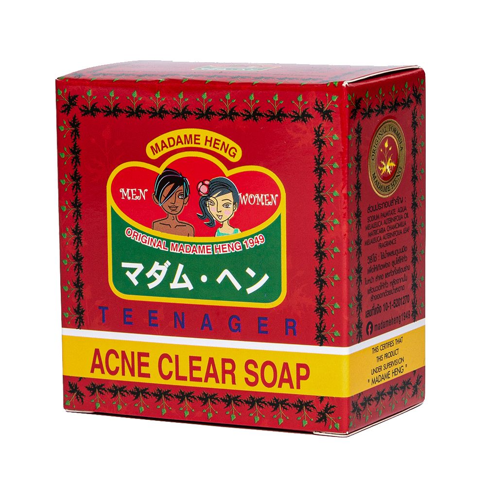 มาดามเฮงสบู่สมุนไพร แอคเน่เคลียร์150ก