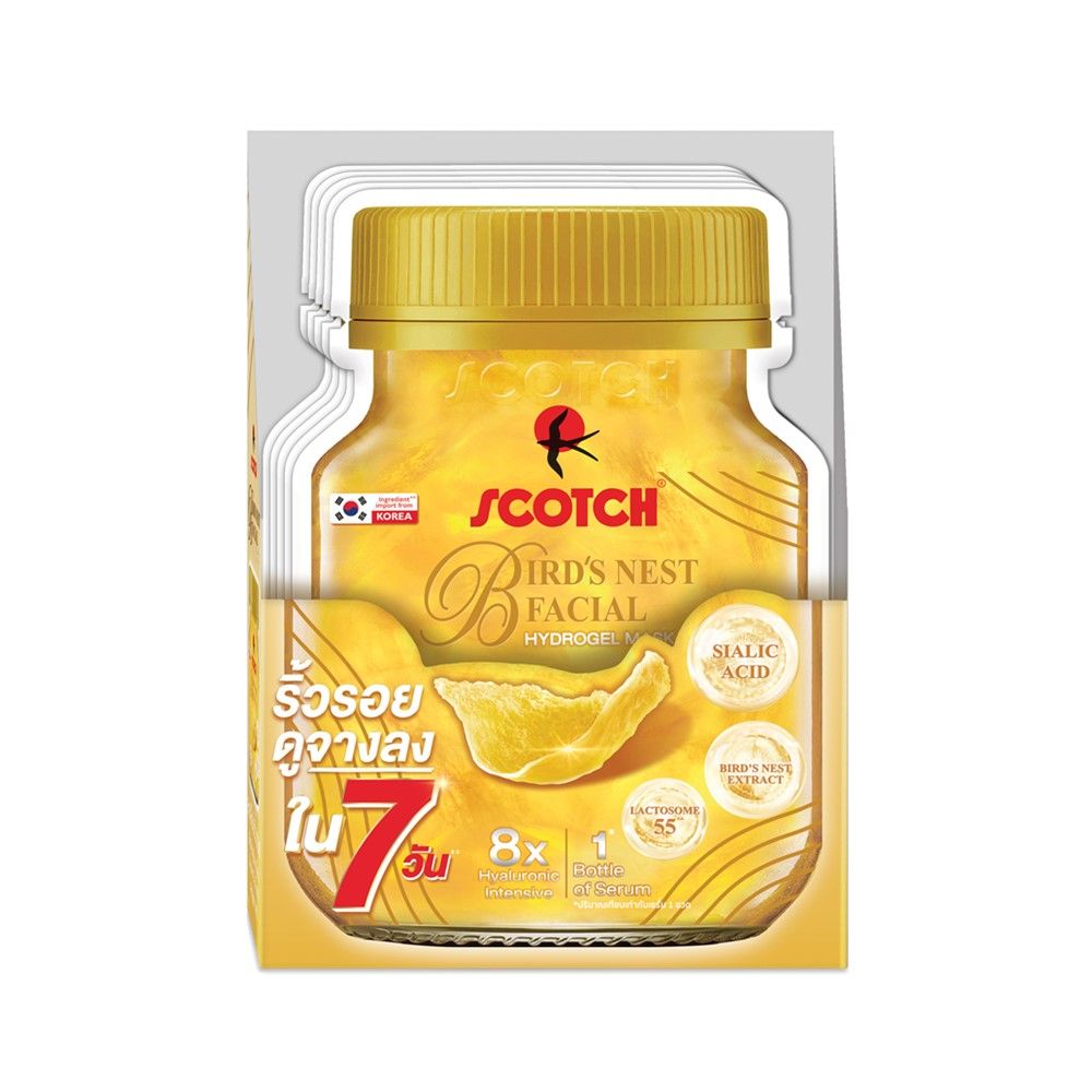 SCOTCH BIRDS NEST HYDROGEL MASK 38 G PACK 5