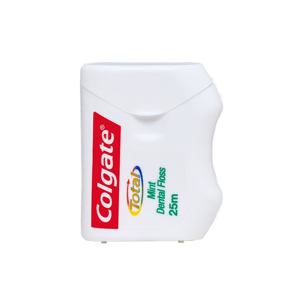 COLGATE TOTAL DENTAL FLOSS WAXED 25 M.