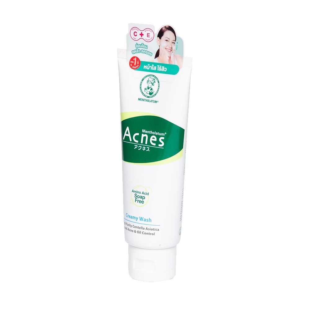 MENTHOLATUM ACNES CREAMY WASH 100G.