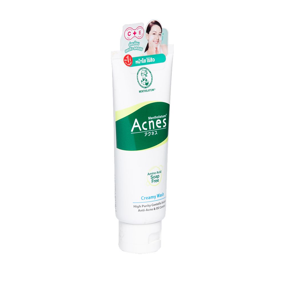 MENTHOLATUM ACNES CREAMY WASH 100G.