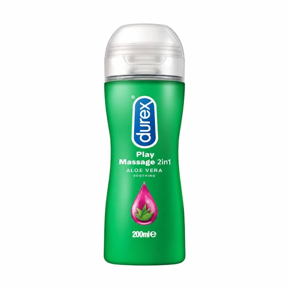 DUREX PLAY 2IN1 MASSAGE ALOE VERA GEL 200 ML