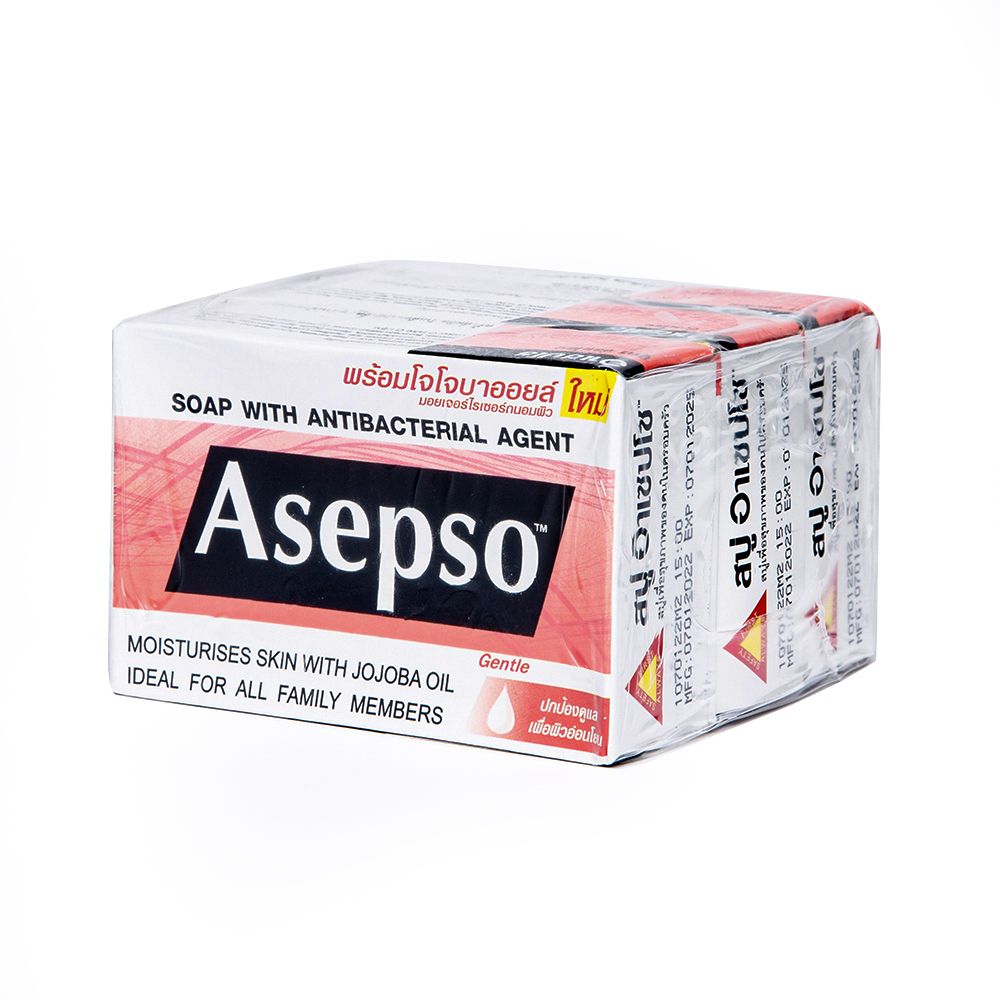ASEPSO SOAP GENTLE 80 G. P.3 PINK