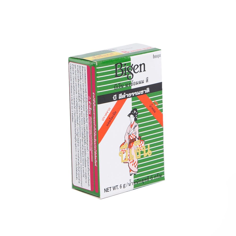 บีเง็นผงย้อมผม B สีดำธรรมชาติ 6 กรัม