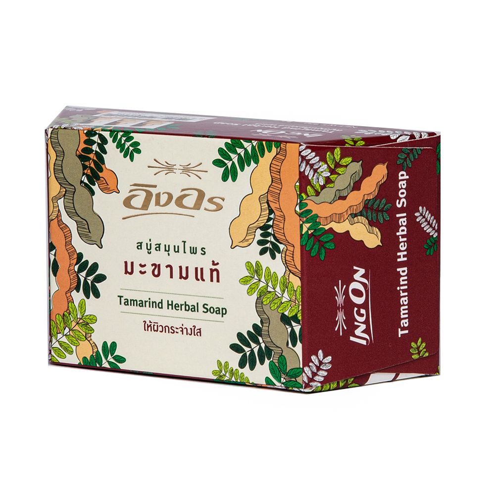 อิงอรสบู่มะขามแท้ 85 ก. 1 ก้อน