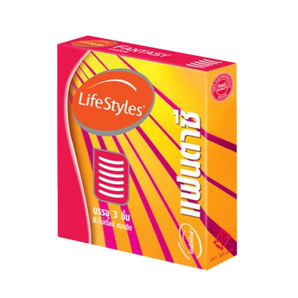 LIFE STYLE FANTASY CONDOM 3 PCS.
