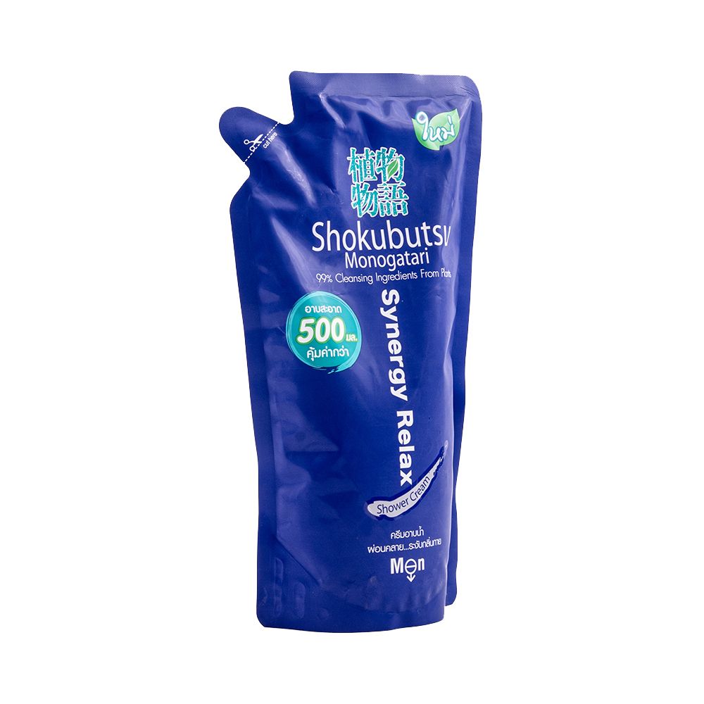 โชกุบุสซึครีมอาบน้ำรีฟิล ผ่อนคลาย 500มล