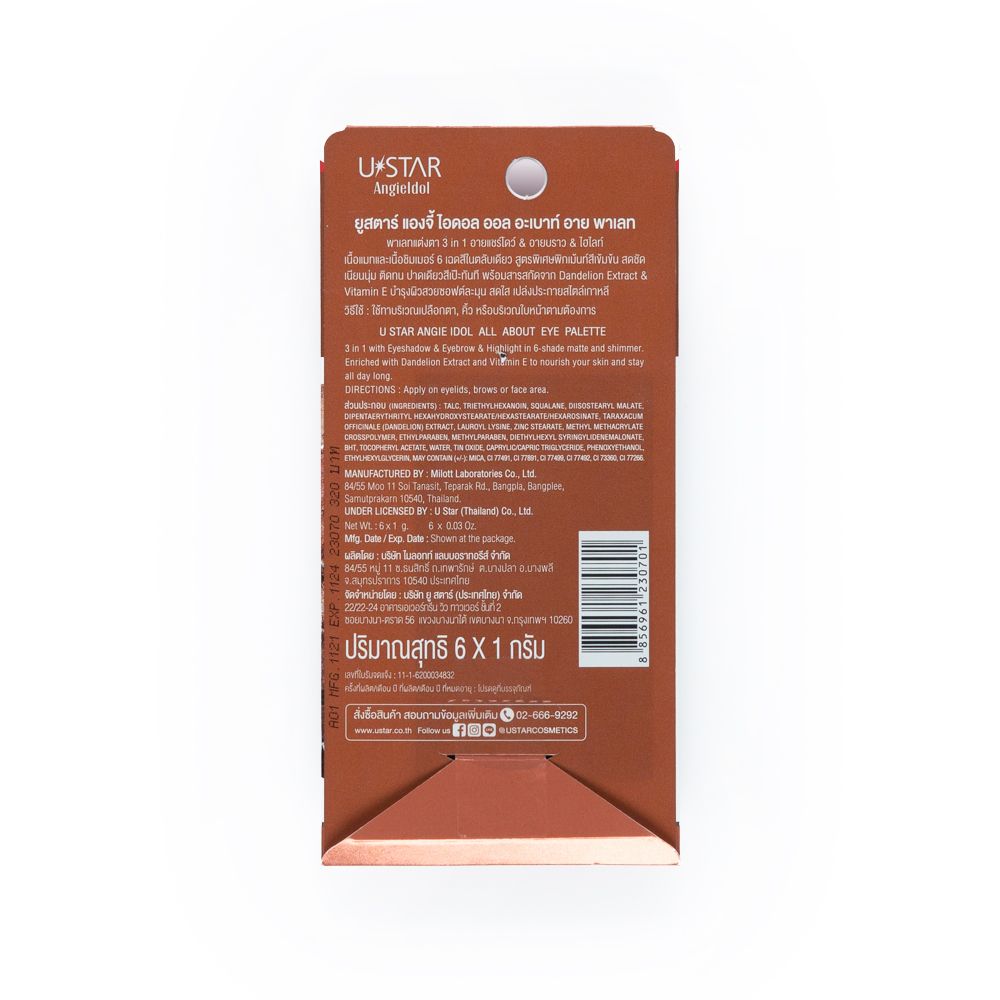 ยูสตาร์ แองจี้ ไอดอล ออลอะเบาท์ อายพาเลท