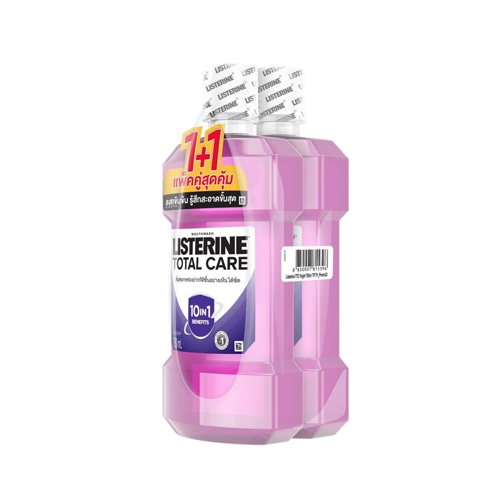 ลิสเตอรีนโทเทิลแคร์ ไนท์750มล. แพ็คคู่