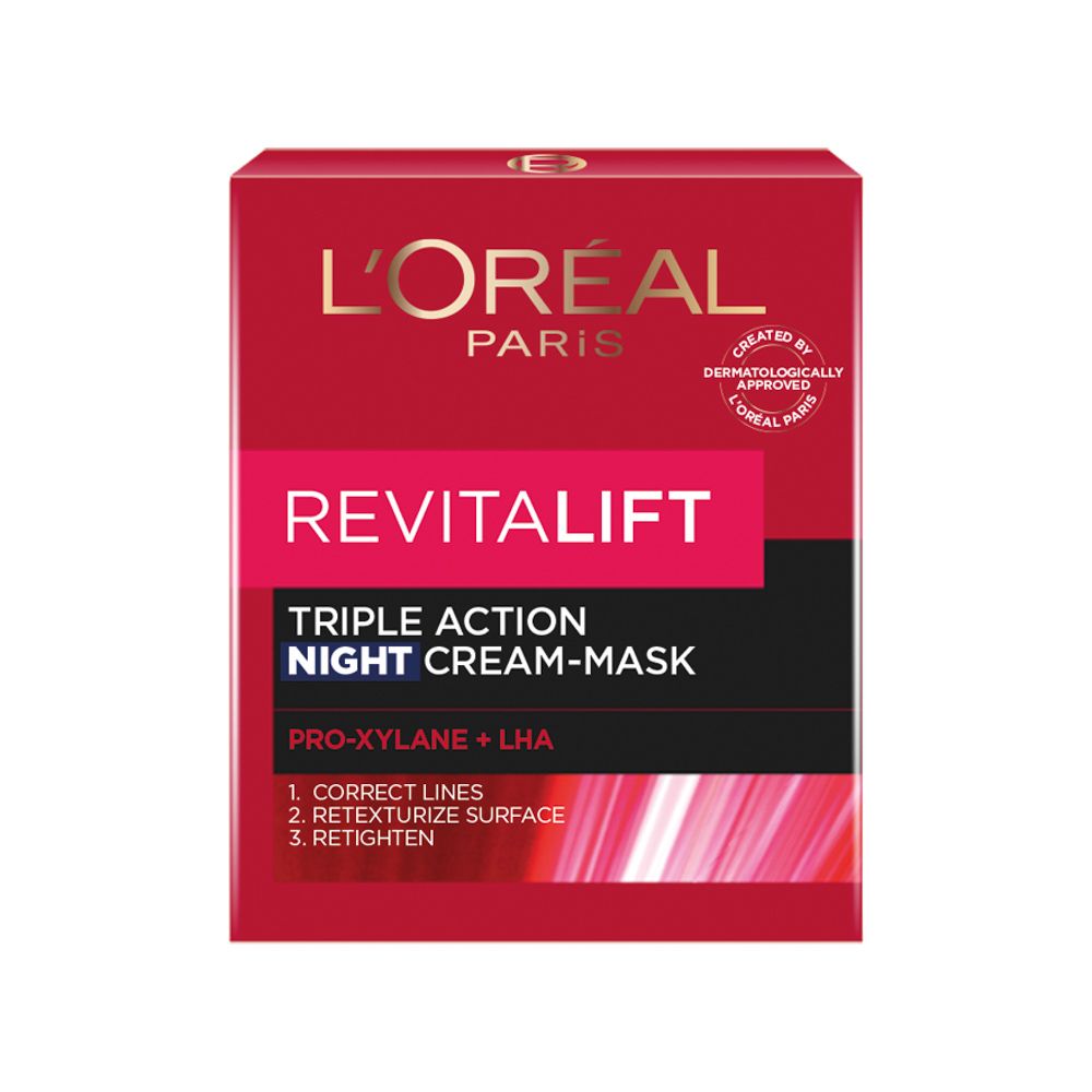 LOREAL REVITALIFT TRIPLE NIGHT MASK50 ML