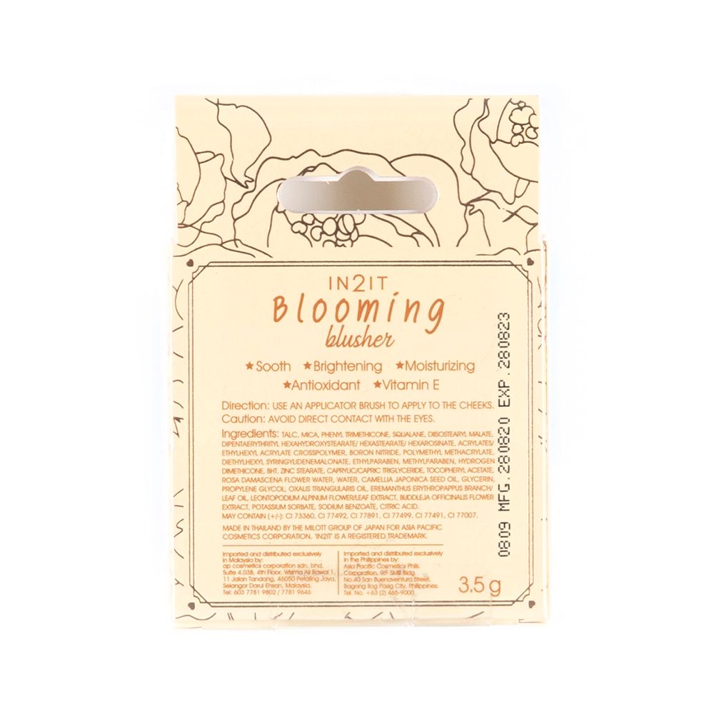 IN2IT BLOOMING BLUSHER BMH02