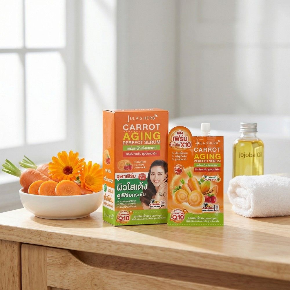 JULA HERB CARROT AGING PERFECT SERUM 8G.